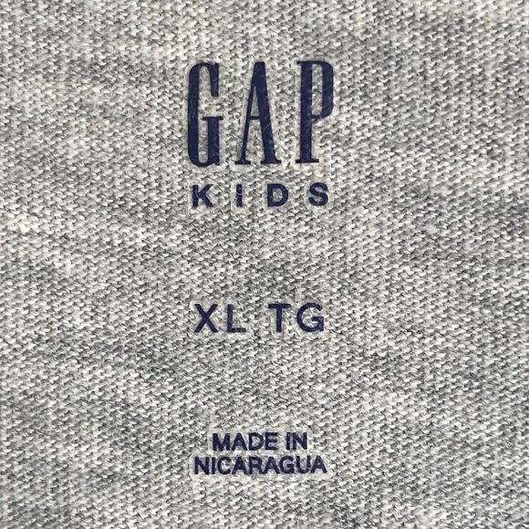 Gap Kids Boy's Long Sleeve Gray T-Shirt Game Controller Theme Size XL - Picture 4 of 5